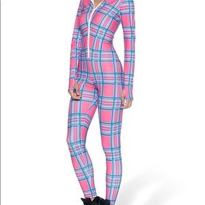 Black Milk Clothing Tartan Snugglesuit